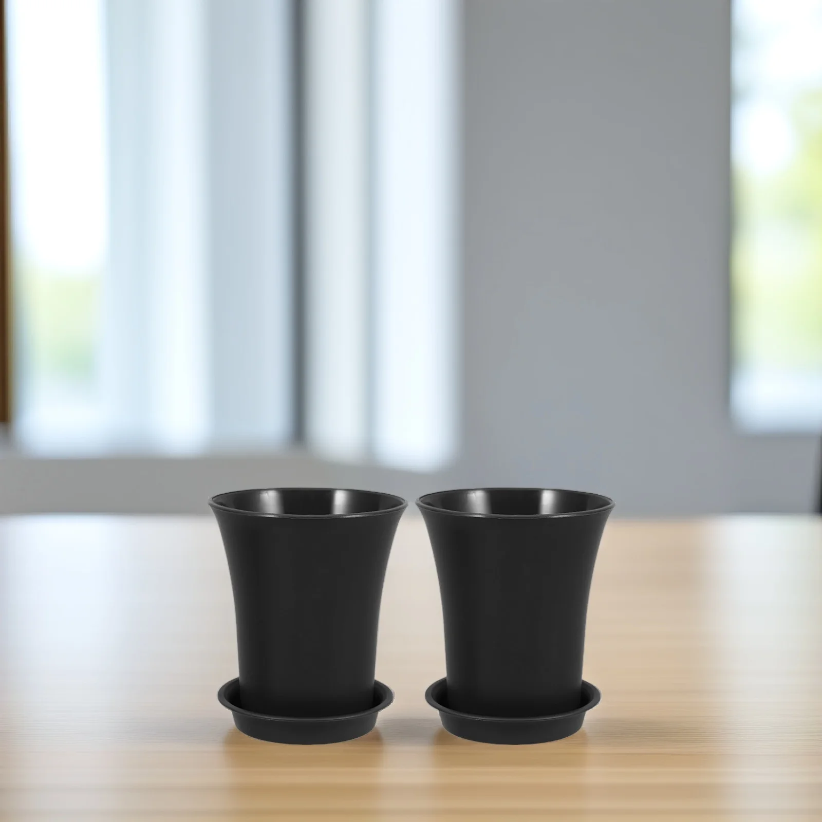 10 Pcs Mini Plastic Flower Pots for Succulents Black Color Drainage Holes Trays Ideal Plant Growing Containers
10 Pcs Mini Plastic Flower Pots for Succulents Black Color Drainage Holes Trays Ideal Plant Growing Containers
