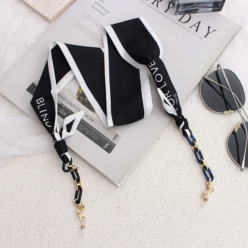 Retro Silk Glasses & Mask Chain Necklace, Adjustable Anti-Lost Unisex Accessory for Daily Reading Fashion
Retro Silk Glasses & Mask Chain Necklace, Adjustable Anti-Lost Unisex Accessory for Daily Reading Fashion