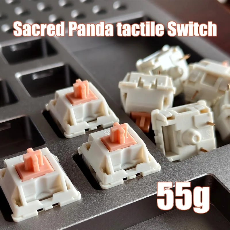 Переключатель MMD Sacred Panda V3, 55 г, 62 г, 67 г, HIFI, тактильный 3-контактный механический переключатель клавиатуры, заводская смазка для AULA F75 AJAZZ AK820
Переключатель MMD Sacred Panda V3, 55 г, 62 г, 67 г, HIFI, тактильный 3-контактный механический переключатель клавиатуры, заводская смазка для AULA F75 AJAZZ AK820