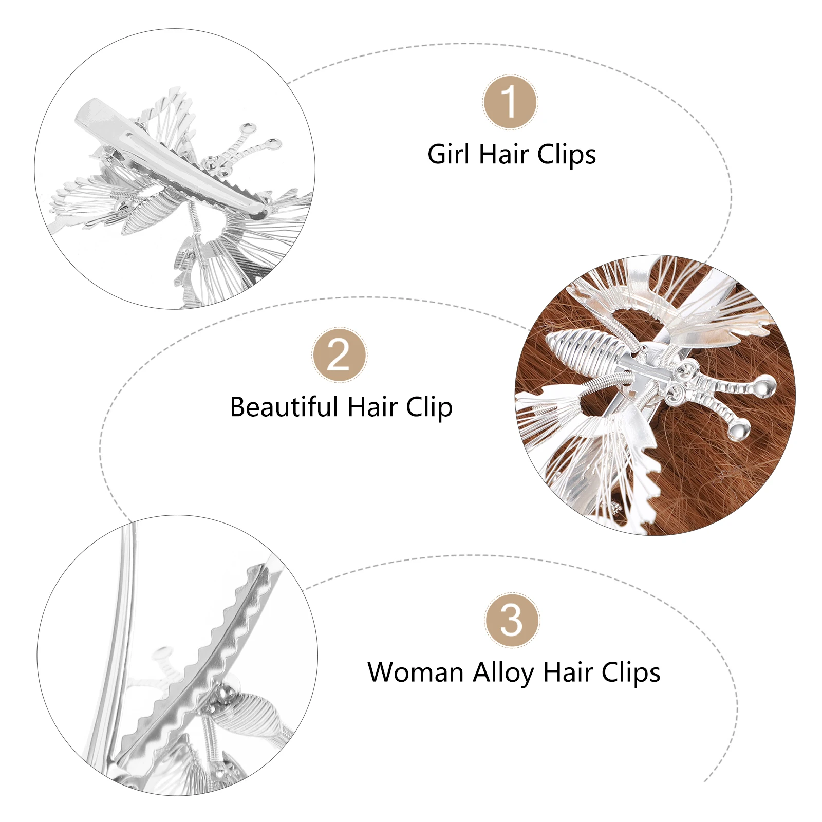 8pcs Butterflies Hairpins 3D Metal Easy Wear Women Girls Accessories Perfect Parties Travel Appointments Hair Styles
8pcs Butterflies Hairpins 3D Metal Easy Wear Women Girls Accessories Perfect Parties Travel Appointments Hair Styles