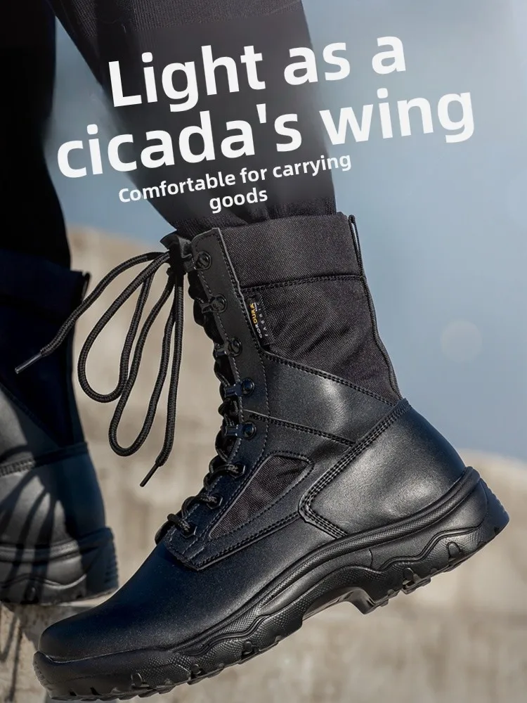 New Style Ultra-Light Tactical Boots Men's Breathable Security Boots Boots Anti-Slip Quick Response Combat Boots Wear-...
New Style Ultra-Light Tactical Boots Men's Breathable Security Boots Boots Anti-Slip Quick Response Combat Boots Wear-...