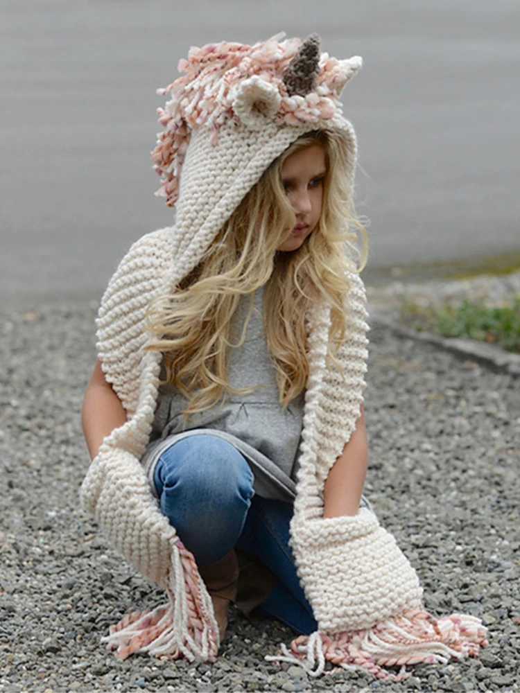 Chic Kids Scarf Boys Girls Lovely Baby Winter Warm Cute Cartoon Thick Blanket Children Wrap Scarve Pompom Hat Knitted Neck Shawl
Chic Kids Scarf Boys Girls Lovely Baby Winter Warm Cute Cartoon Thick Blanket Children Wrap Scarve Pompom Hat Knitted Neck Shawl