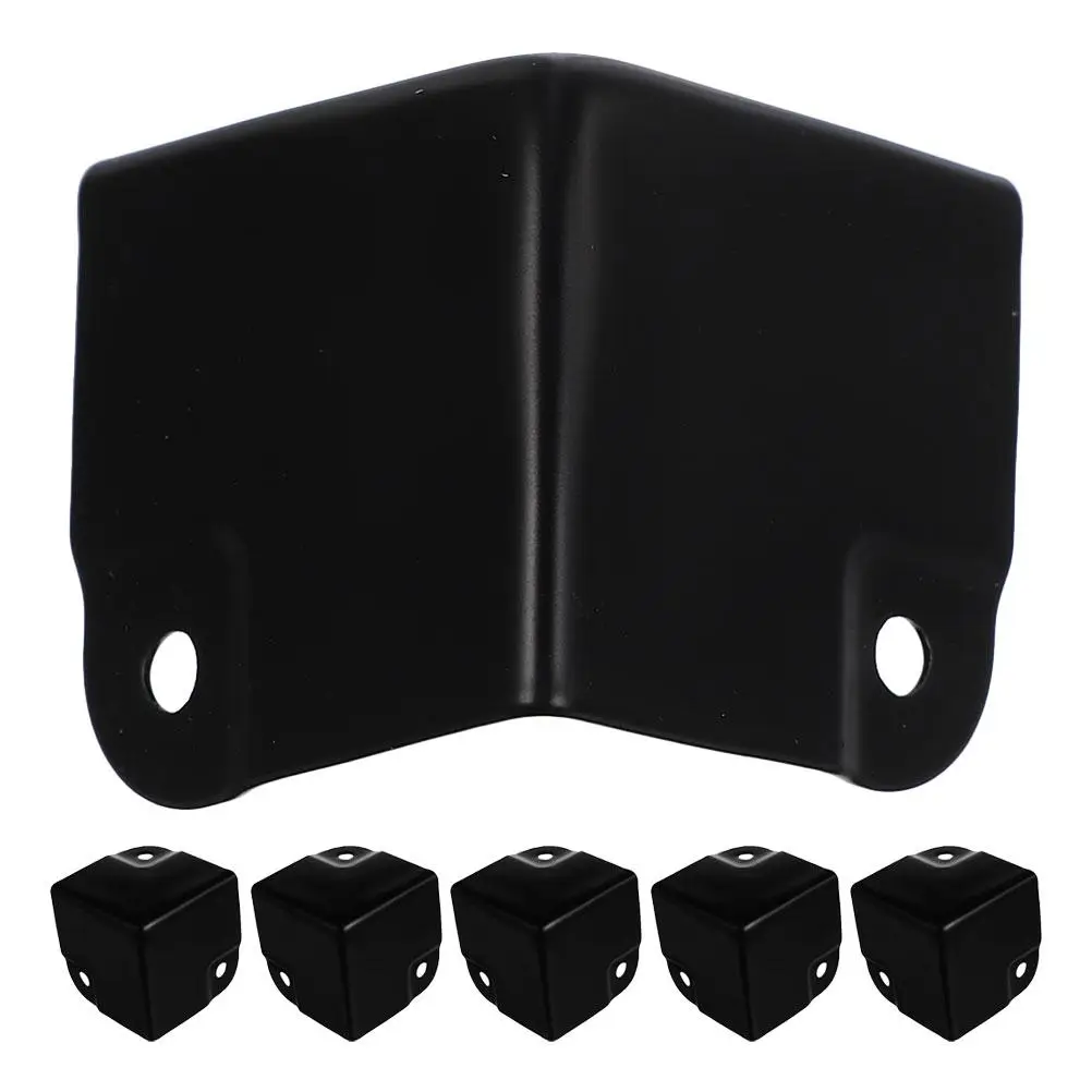 6pcs Corner Protectors Black Metal Edge Guards for Speakers Boxes Furniture Decorative Protective Tools Steel Guard
6pcs Corner Protectors Black Metal Edge Guards for Speakers Boxes Furniture Decorative Protective Tools Steel Guard