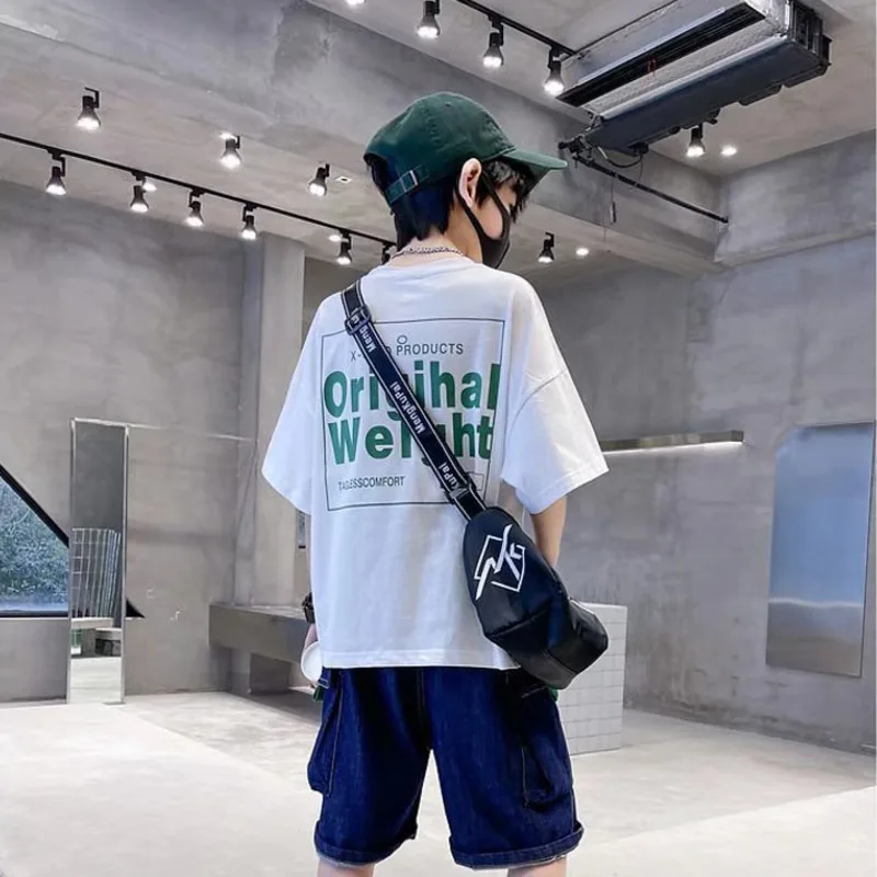 Boys Cartoon Short-sleeved T-shirt Children's Clothing Summer Children's Half-sleeved Top Baby Bottoming Shirt Korean Version
Boys Cartoon Short-sleeved T-shirt Children's Clothing Summer Children's Half-sleeved Top Baby Bottoming Shirt Korean Version