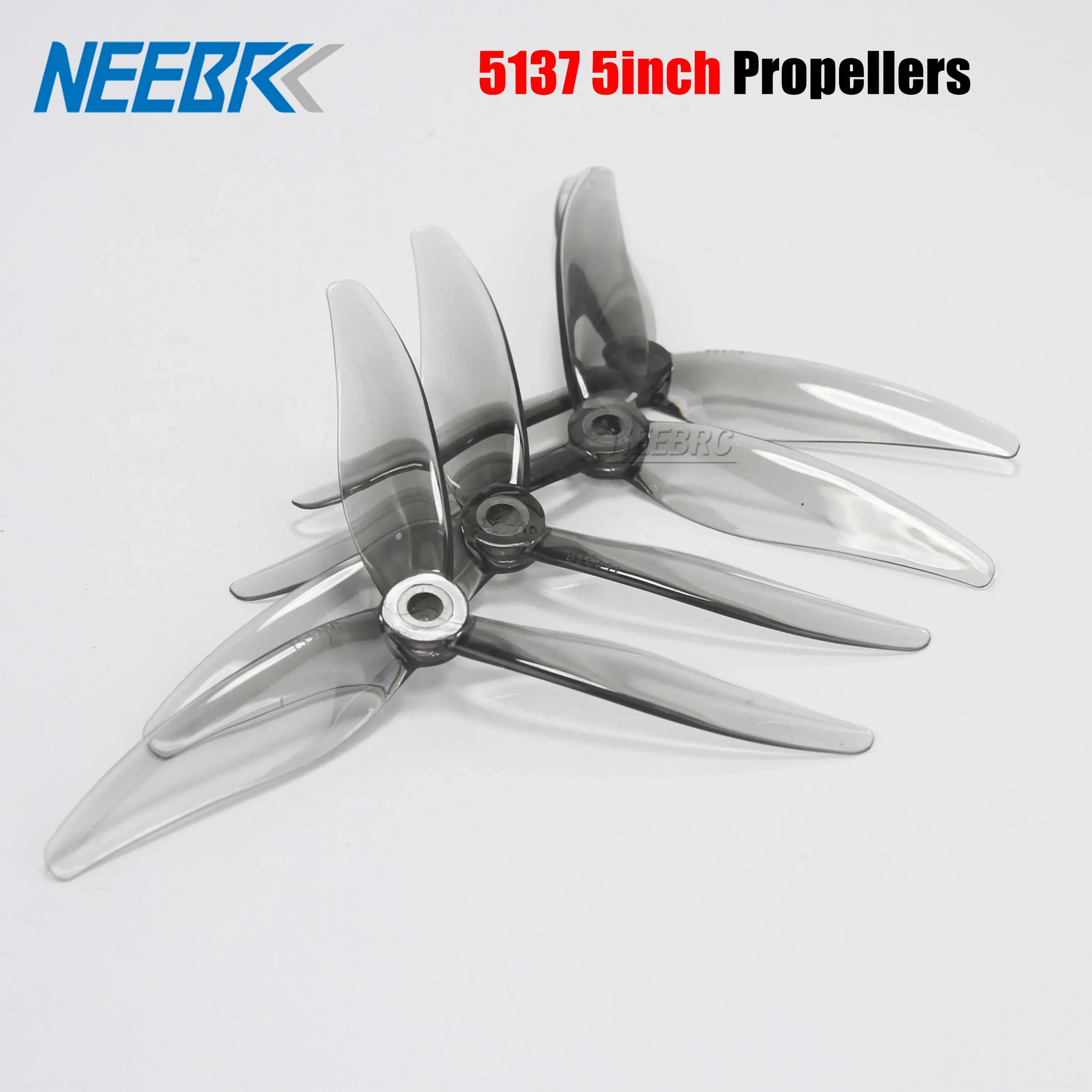 2Pairs 5137 5.1X3.7X3 R37 5inch 3-Blade PC Prop Propellers Blade for RC FPV Racing Drone Quadcopter Mark4 Part
2Pairs 5137 5.1X3.7X3 R37 5inch 3-Blade PC Prop Propellers Blade for RC FPV Racing Drone Quadcopter Mark4 Part