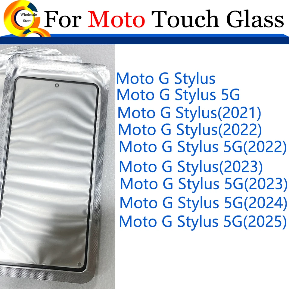10 шт./лот внешнее стекло экрана для Motorola Moto G Stylus 5G 2021 2022 2023 2024 2025 сенсорный ЖК-экран переднее стекло
10 шт./лот внешнее стекло экрана для Motorola Moto G Stylus 5G 2021 2022 2023 2024 2025 сенсорный ЖК-экран переднее стекло