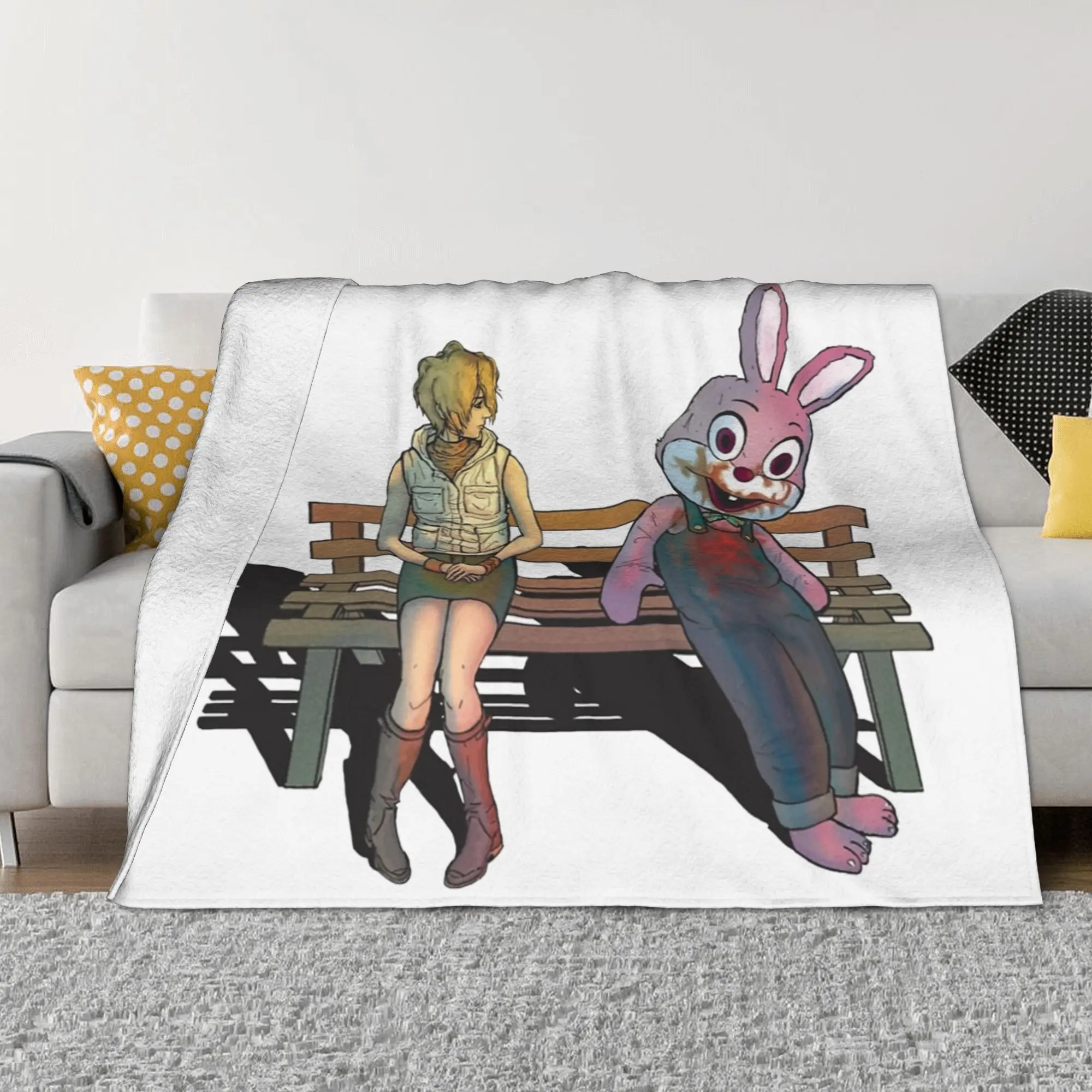 Игровые одеяла Horror Silent Hill, флисовое новинка, мягкое одеяло для домашнего ресторана, текстильный декор
Игровые одеяла Horror Silent Hill, флисовое новинка, мягкое одеяло для домашнего ресторана, текстильный декор