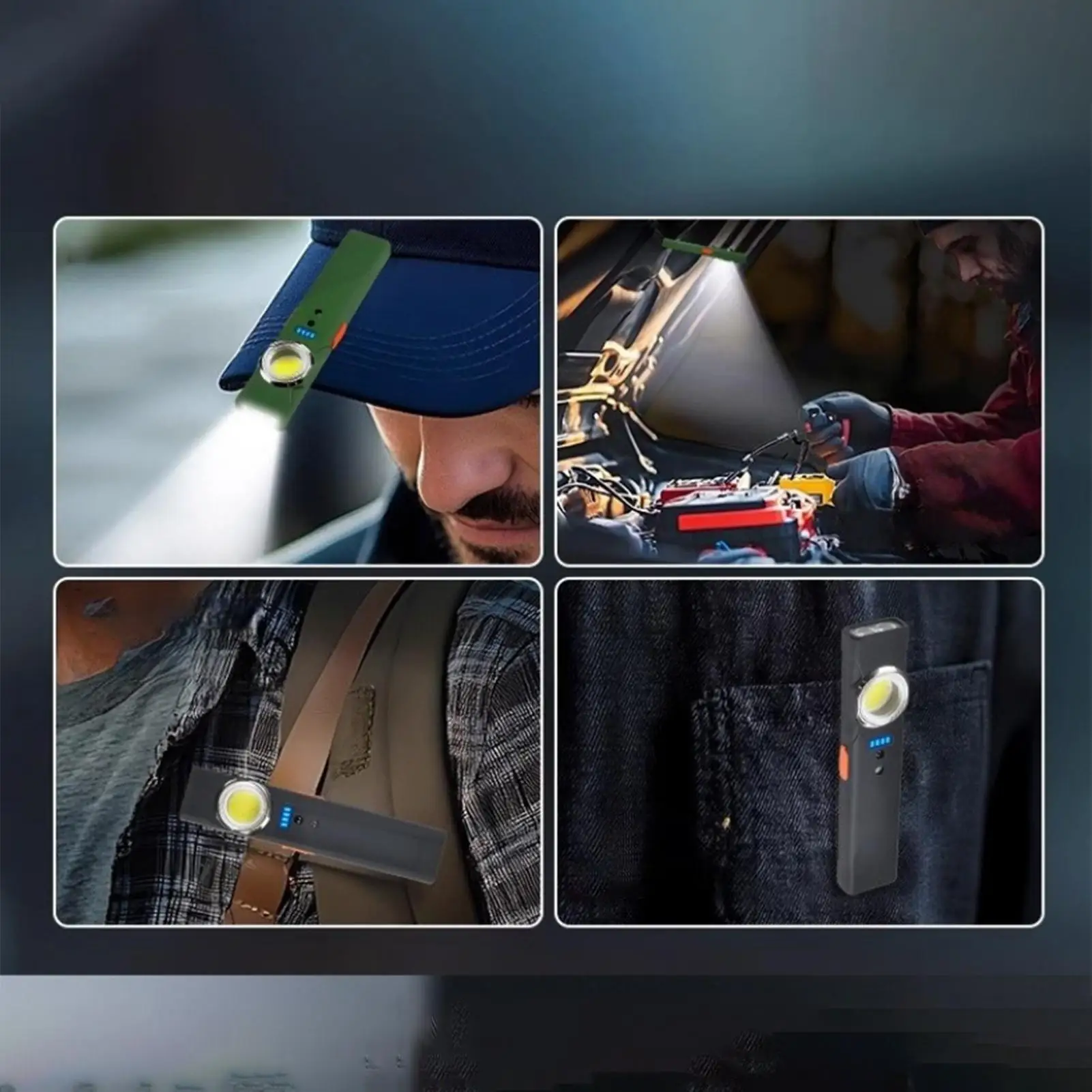 Перезаряжаемый фонарик с датчиком движения, оборудование для выживания, перезаряжаемый фонарик типа C для ночного ремонта дома, кемпинга, пешего туризма
Перезаряжаемый фонарик с датчиком движения, оборудование для выживания, перезаряжаемый фонарик типа C для ночного ремонта дома, кемпинга, пешего туризма