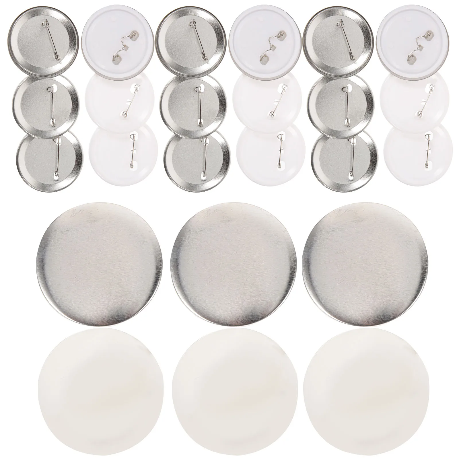 1 set 100 Pieces 56mm Metal Pins Plastic Badge Material Crafting Supplies Blank Buttons DIY Accessories Jean Chest Pin
1 set 100 Pieces 56mm Metal Pins Plastic Badge Material Crafting Supplies Blank Buttons DIY Accessories Jean Chest Pin