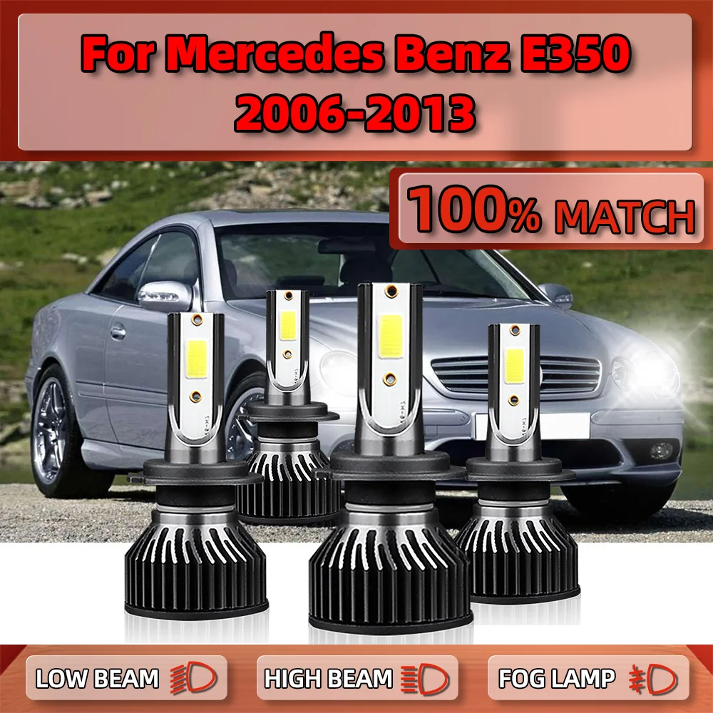 H7 Canbus LED Headlight 40000LM Auto Lamps 240W High Power Car Light 6000K 12V For Mercedes Benz E350 2006-2010 2011 2012 2013
H7 Canbus LED Headlight 40000LM Auto Lamps 240W High Power Car Light 6000K 12V For Mercedes Benz E350 2006-2010 2011 2012 2013