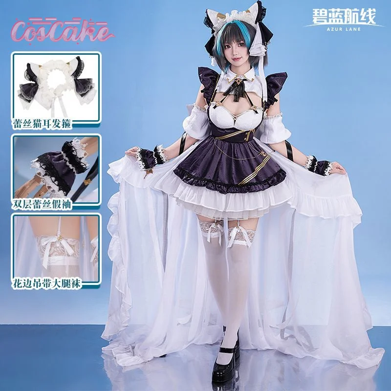 Azur Lane Cheshire Cosplay Costume Uniform Halloween Carnival Party Christmas Play Role Clothes Clothing
Azur Lane Cheshire Cosplay Costume Uniform Halloween Carnival Party Christmas Play Role Clothes Clothing