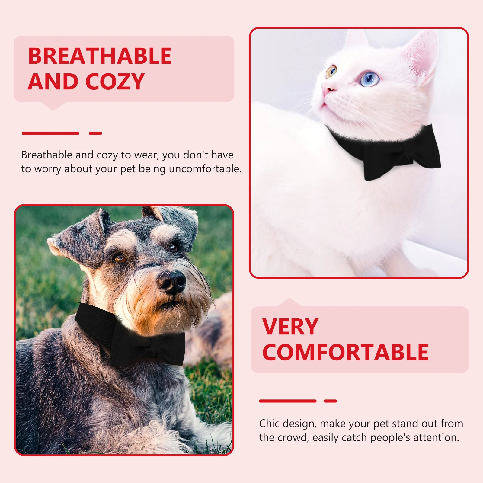 Pet Bow Tie Necklace Canvas Dog Decoration Bowtie Puppy Adjustable Party Collar Supple
Pet Bow Tie Necklace Canvas Dog Decoration Bowtie Puppy Adjustable Party Collar Supple