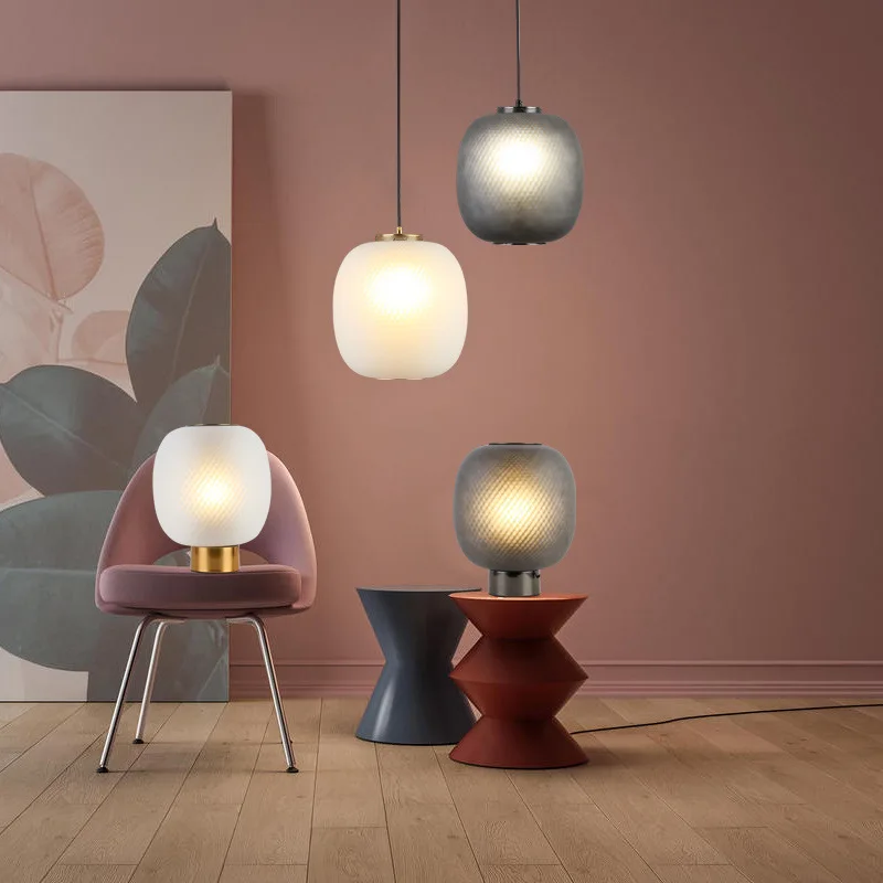 New black glass desk lamp with Nordic design, home decoration, living room, bedroom pendant light, LED luxury lamp
New black glass desk lamp with Nordic design, home decoration, living room, bedroom pendant light, LED luxury lamp
