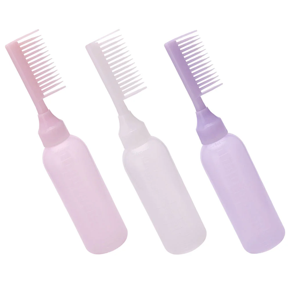 Travel Bottles for Toiletries Hot Dyeing with Comb Squeeze Salon Applicator Hair Oils
Travel Bottles for Toiletries Hot Dyeing with Comb Squeeze Salon Applicator Hair Oils