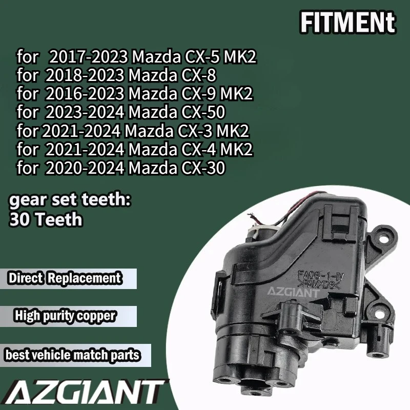 For Mazda CX-5 CX-8 CX-9 CX-50 CX-3 CX-4 CX-30 Car rear view mirror Engine motor module R L spare parts General applicability
For Mazda CX-5 CX-8 CX-9 CX-50 CX-3 CX-4 CX-30 Car rear view mirror Engine motor module R L spare parts General applicability