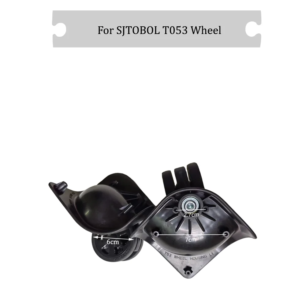 For SJTOBOL T053 Universal Wheel Black Replacement Suitcase Rotating Silent Smooth Convenient Shock Absorbing Accessories Wheels
For SJTOBOL T053 Universal Wheel Black Replacement Suitcase Rotating Silent Smooth Convenient Shock Absorbing Accessories Wheels