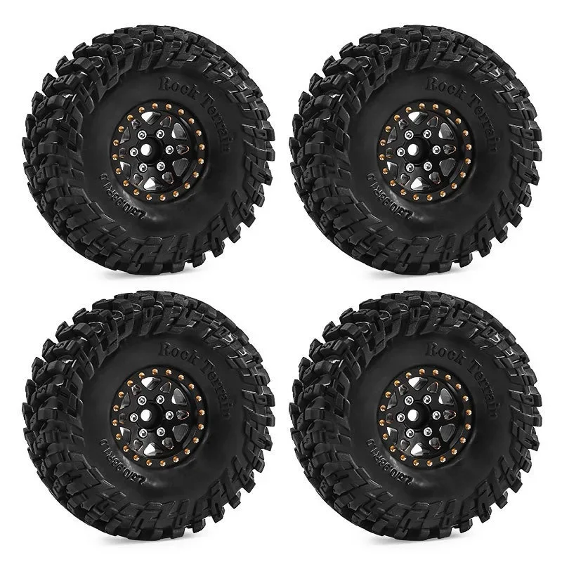 1.0'' Шины Beadlock для бездорожья, металлический колесный диск, ступица 64x24 мм, адаптер 7 мм для радиоуправляемых машин-краулеров 1/18 1/16, аксессуары
1.0'' Шины Beadlock для бездорожья, металлический колесный диск, ступица 64x24 мм, адаптер 7 мм для радиоуправляемых машин-краулеров 1/18 1/16, аксессуары
