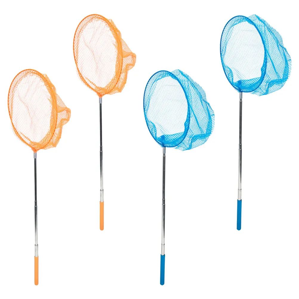 4pcs Insect Catching Net Stainless Steel Retractable Handle Kids Fishing Toy Outdoor Tool Lightweight
4pcs Insect Catching Net Stainless Steel Retractable Handle Kids Fishing Toy Outdoor Tool Lightweight
