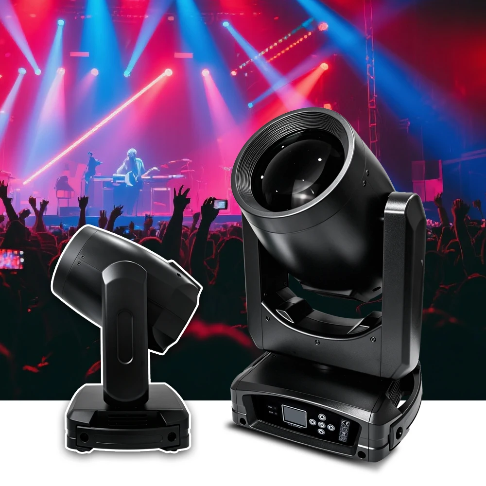 Professional Stage Lighting Electric Focus Adjustment System Multiple Patterns 200W LED Moving Head Beam Light for Concert Show
Professional Stage Lighting Electric Focus Adjustment System Multiple Patterns 200W LED Moving Head Beam Light for Concert Show