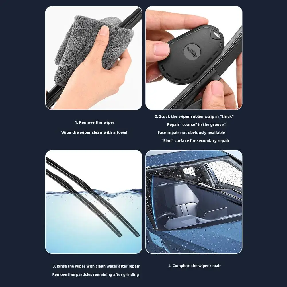 Car Wiper Service Tool Automotive Wiper Repair Rubber Strip Grinder Wiper Blade Rubber Strip Repair Auto Wiper Cutter Cleaning
Car Wiper Service Tool Automotive Wiper Repair Rubber Strip Grinder Wiper Blade Rubber Strip Repair Auto Wiper Cutter Cleaning