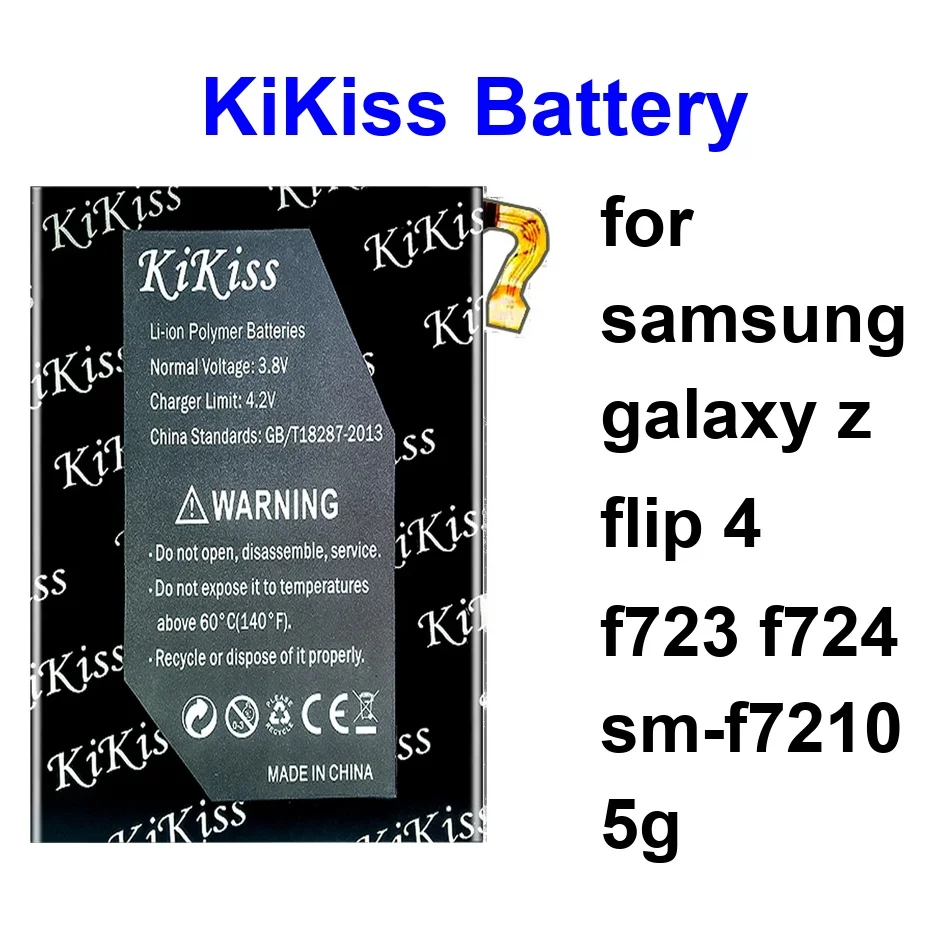 Battery 1600-3200Mah EB-BF724ABY EB-BF725ABY EB-BF725ABY+EB-BF724ABY For Samsung Galaxy Z Flip 4 F723 F724 SM-F7210 5G
Battery 1600-3200Mah EB-BF724ABY EB-BF725ABY EB-BF725ABY+EB-BF724ABY For Samsung Galaxy Z Flip 4 F723 F724 SM-F7210 5G