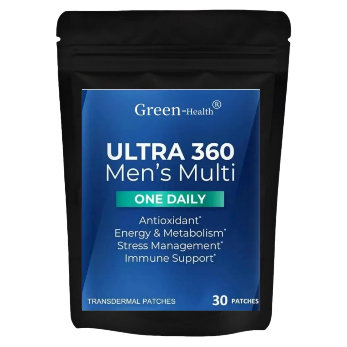 30 Patches Ultra 360 Multivitamin TRANSDERMAL PATCHES for Men with Vitamin A, C, D, E & Zinc for Energy & Immune Support
30 Patches Ultra 360 Multivitamin TRANSDERMAL PATCHES for Men with Vitamin A, C, D, E & Zinc for Energy & Immune Support