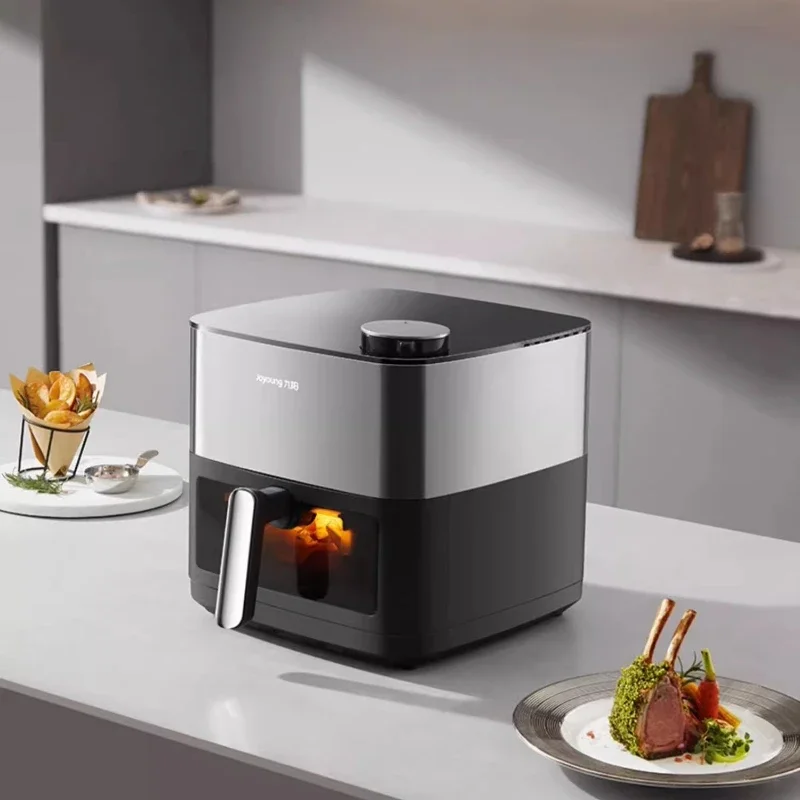 Аэрофритюрница, бытовая новая большая емкость, двойной источник тепла, визуальная электрическая фритюрница, электрическая духовка, машина для приготовления пищи
Аэрофритюрница, бытовая новая большая емкость, двойной источник тепла, визуальная электрическая фритюрница, электрическая духовка, машина для приготовления пищи