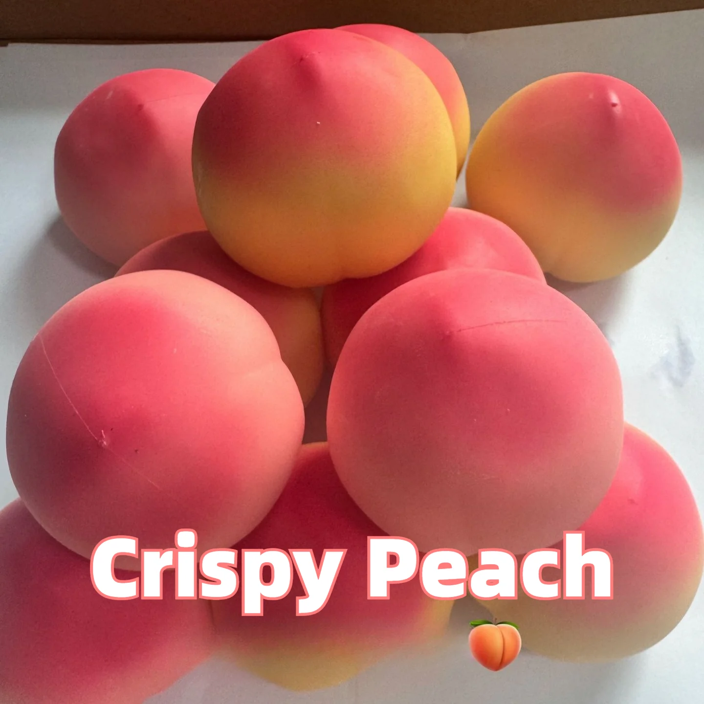 Crispy Peach Soft Handmade Stress Relief Ball, Crispy Squeeze Fidget Toy for Venting Multicolor Gift Christmas Birthdays Parties
Crispy Peach Soft Handmade Stress Relief Ball, Crispy Squeeze Fidget Toy for Venting Multicolor Gift Christmas Birthdays Parties