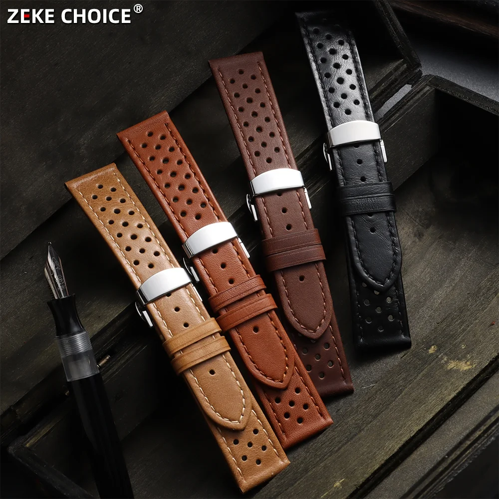 Vintage Oil Wax Calf Leather Watch Strap 18mm 20mm 22mm Universal Matte Cowhide Watch Band Breathable Sport Bracelet Wristbelt
Vintage Oil Wax Calf Leather Watch Strap 18mm 20mm 22mm Universal Matte Cowhide Watch Band Breathable Sport Bracelet Wristbelt