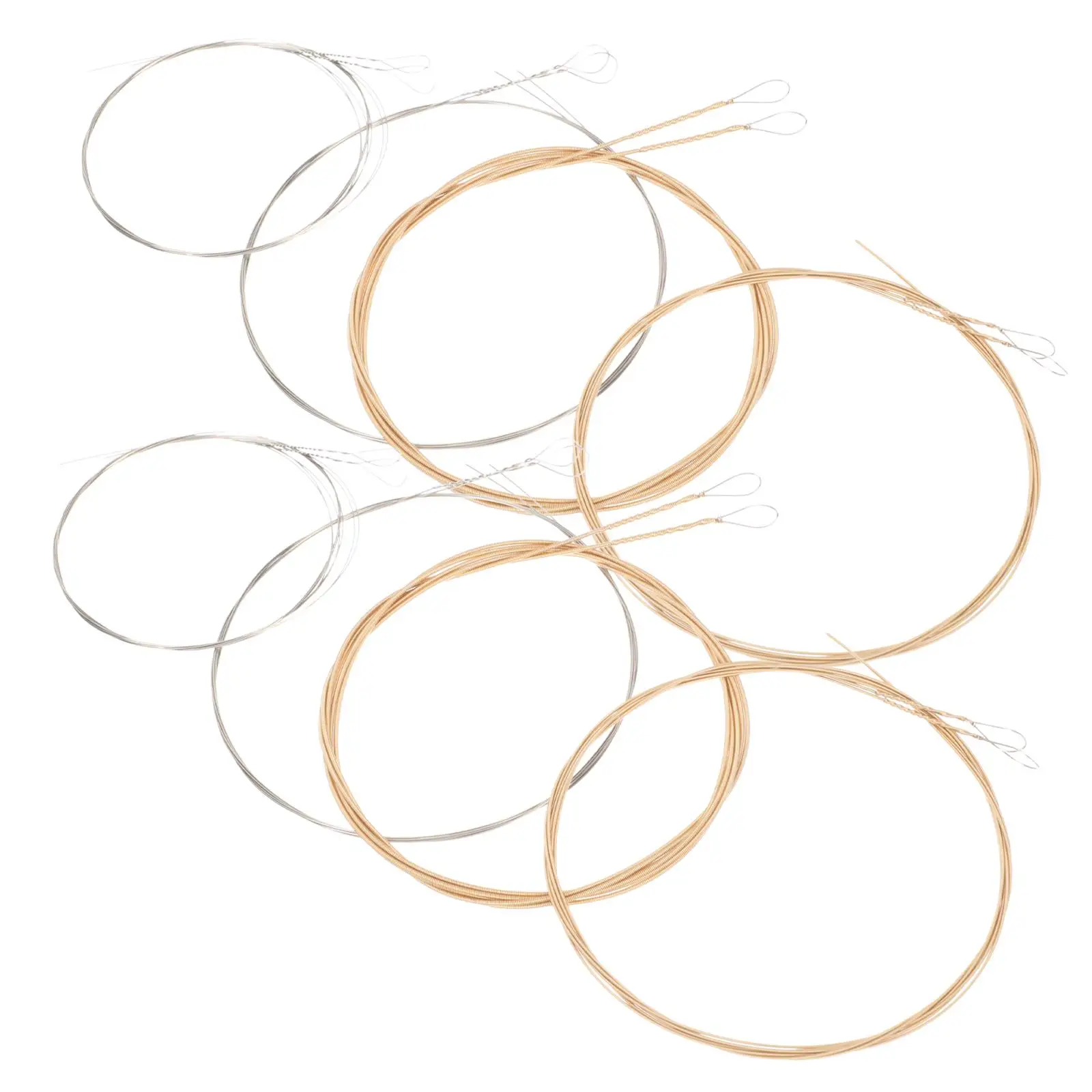 Mandolin Strings Practical Instrument Accessories Classical Elegant Pattern Steel Wire Replacement Part Universal
Mandolin Strings Practical Instrument Accessories Classical Elegant Pattern Steel Wire Replacement Part Universal