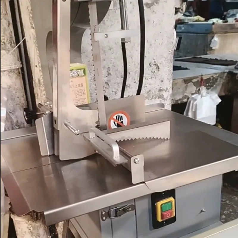 Commercial Frozen Meat Bone Sawing Cutting Machine/Fish Band Saw Equipment Cutter for Trotter/Ribs/Fish/Meat/Beef
Commercial Frozen Meat Bone Sawing Cutting Machine/Fish Band Saw Equipment Cutter for Trotter/Ribs/Fish/Meat/Beef