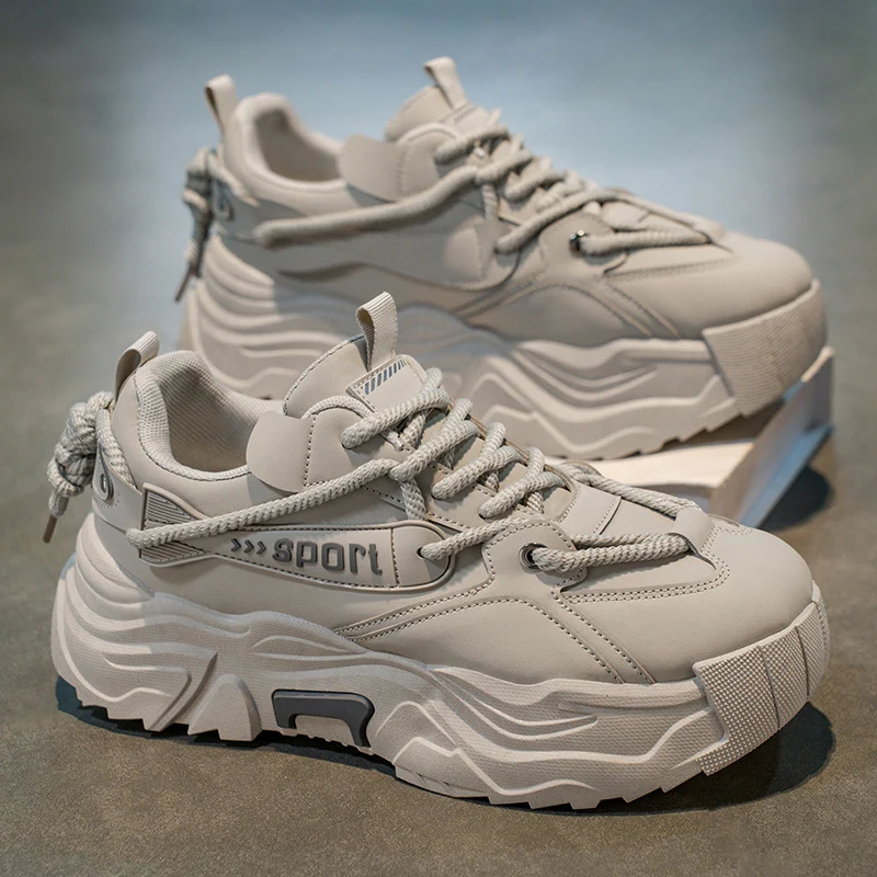 Мужская однотонная обувь на толстой подошве, осень 2024, горячая распродажа, мужская повседневная обувь, модные удобные мужские массивные кроссовки для отдыха 44
Мужская однотонная обувь на толстой подошве, осень 2024, горячая распродажа, мужская повседневная обувь, модные удобные мужские массивные кроссовки для отдыха 44