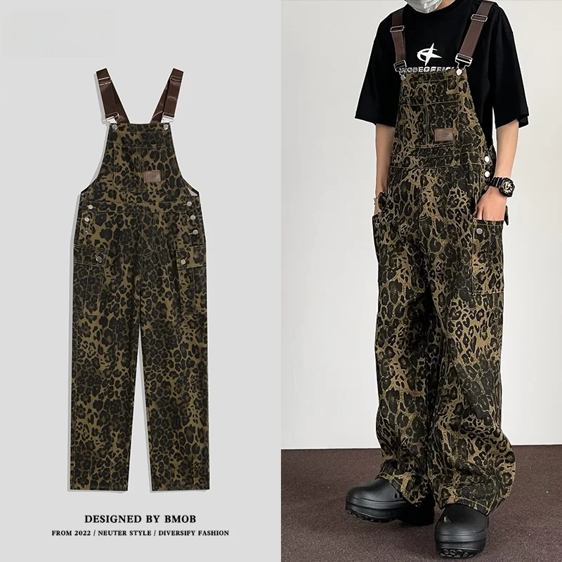 Джинсы-комбинезон BMOB в стиле ретро с леопардовым принтом, повседневные, свободного кроя, рабочие брюки, уличный стиль, весна-осень
Джинсы-комбинезон BMOB в стиле ретро с леопардовым принтом, повседневные, свободного кроя, рабочие брюки, уличный стиль, весна-осень