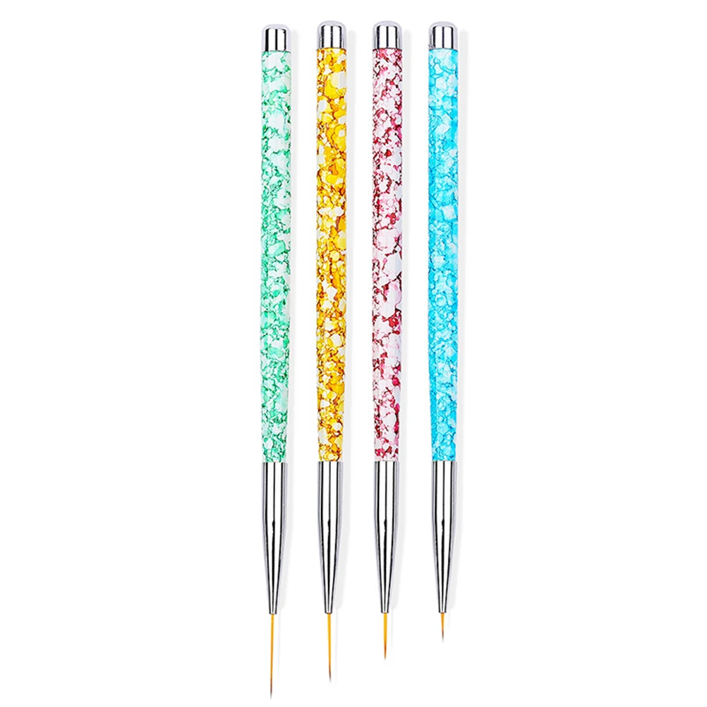 4pcs Art Liner Brush Set Professional Detail Paint Brush For Nail Drawing Flowers Patterns Diy Nail Polish Tool
4pcs Art Liner Brush Set Professional Detail Paint Brush For Nail Drawing Flowers Patterns Diy Nail Polish Tool