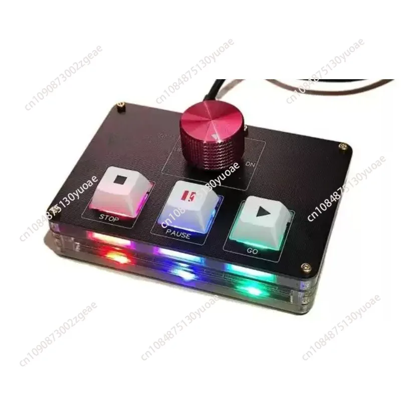 Dual Control Controller That Supports All Kinds of Broadcast Control Software ,suitable for Hirender P1, Qlab, SportSound
Dual Control Controller That Supports All Kinds of Broadcast Control Software ,suitable for Hirender P1, Qlab, SportSound