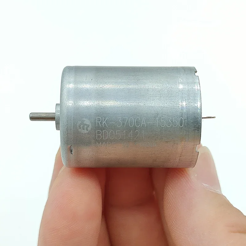 Mabuchi RK-370CA-15350 Mini 370 Electric Motor Carbon Brush DC 6V-24V 11200RPM 24mm Micro Hobby Toy Model DIY
Mabuchi RK-370CA-15350 Mini 370 Electric Motor Carbon Brush DC 6V-24V 11200RPM 24mm Micro Hobby Toy Model DIY