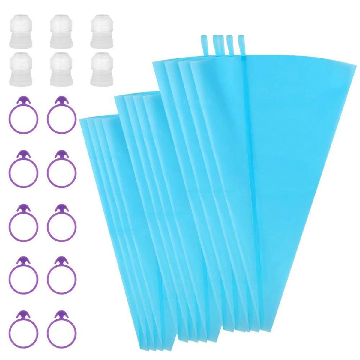 28 Pcs Bags Sets TPU Cake Decorating Supplies Kit Reusable Piping Bag Ties Tips Piping Bag Ties Set Cream Frosting
28 Pcs Bags Sets TPU Cake Decorating Supplies Kit Reusable Piping Bag Ties Tips Piping Bag Ties Set Cream Frosting