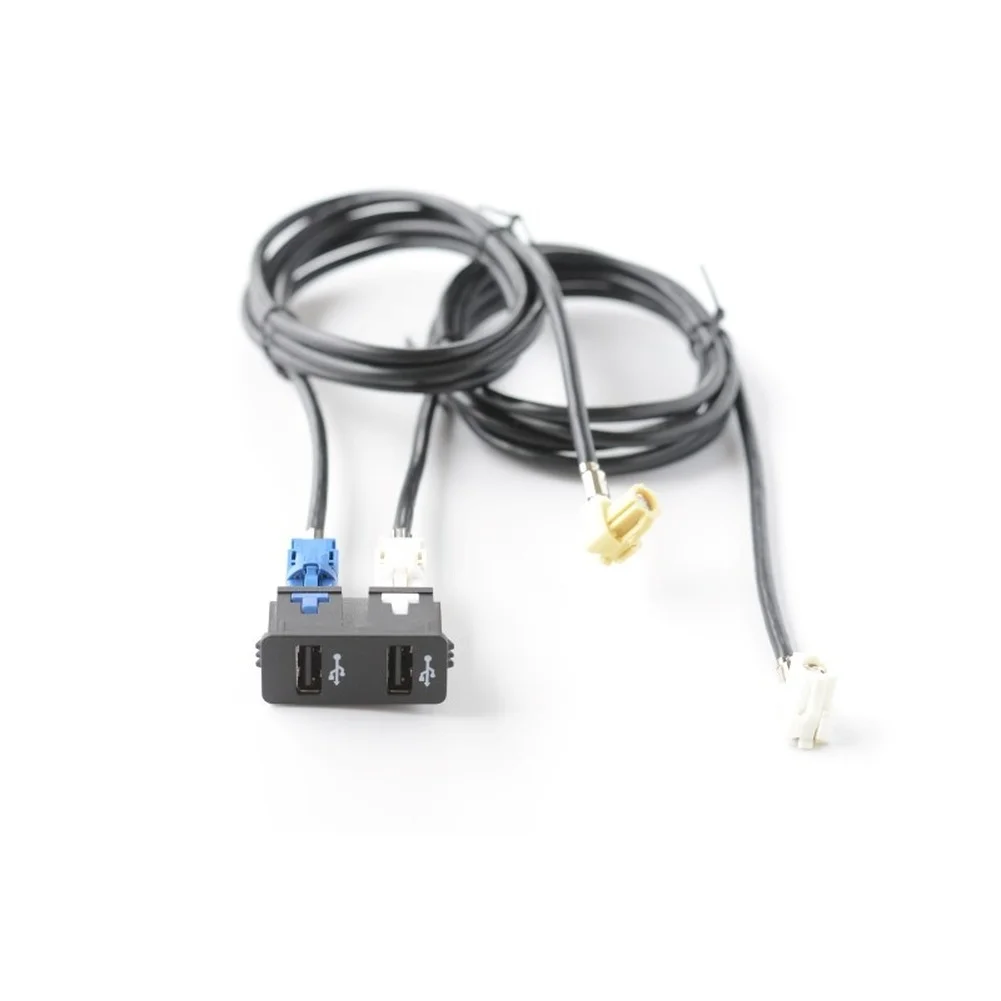 Car Radio Dual USB Socket For BMW Wiring Harness Audio USB Cable 84109376437 Car Electronics Accessories
Car Radio Dual USB Socket For BMW Wiring Harness Audio USB Cable 84109376437 Car Electronics Accessories