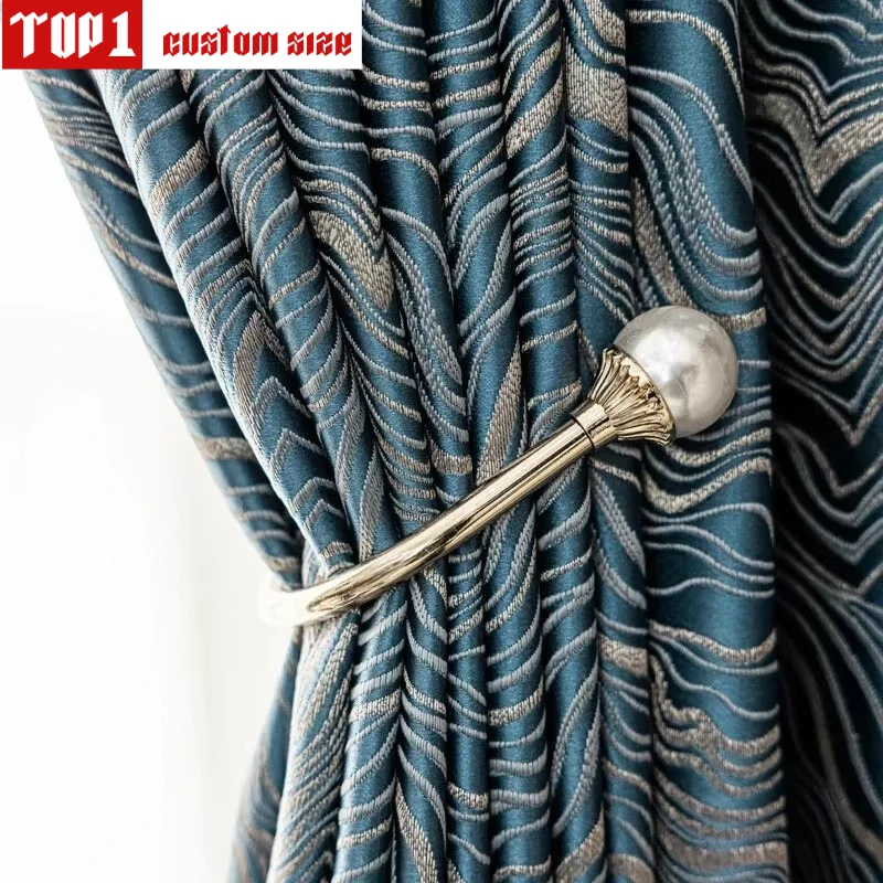 2025 New Thick Blackout Curtains for Living Room Bedroom High-end Jacquard Curtains High-precision Custom size Soft Fabric Decor
2025 New Thick Blackout Curtains for Living Room Bedroom High-end Jacquard Curtains High-precision Custom size Soft Fabric Decor