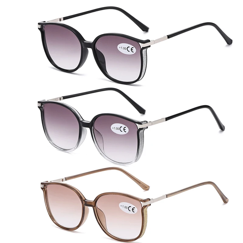 Men Women's Gradient Color Reading Glasses Luxury Oversized Cat Eye Far Sight Glasses Unisex Anti-blue Presbyopia Eyeglasses
Men Women's Gradient Color Reading Glasses Luxury Oversized Cat Eye Far Sight Glasses Unisex Anti-blue Presbyopia Eyeglasses