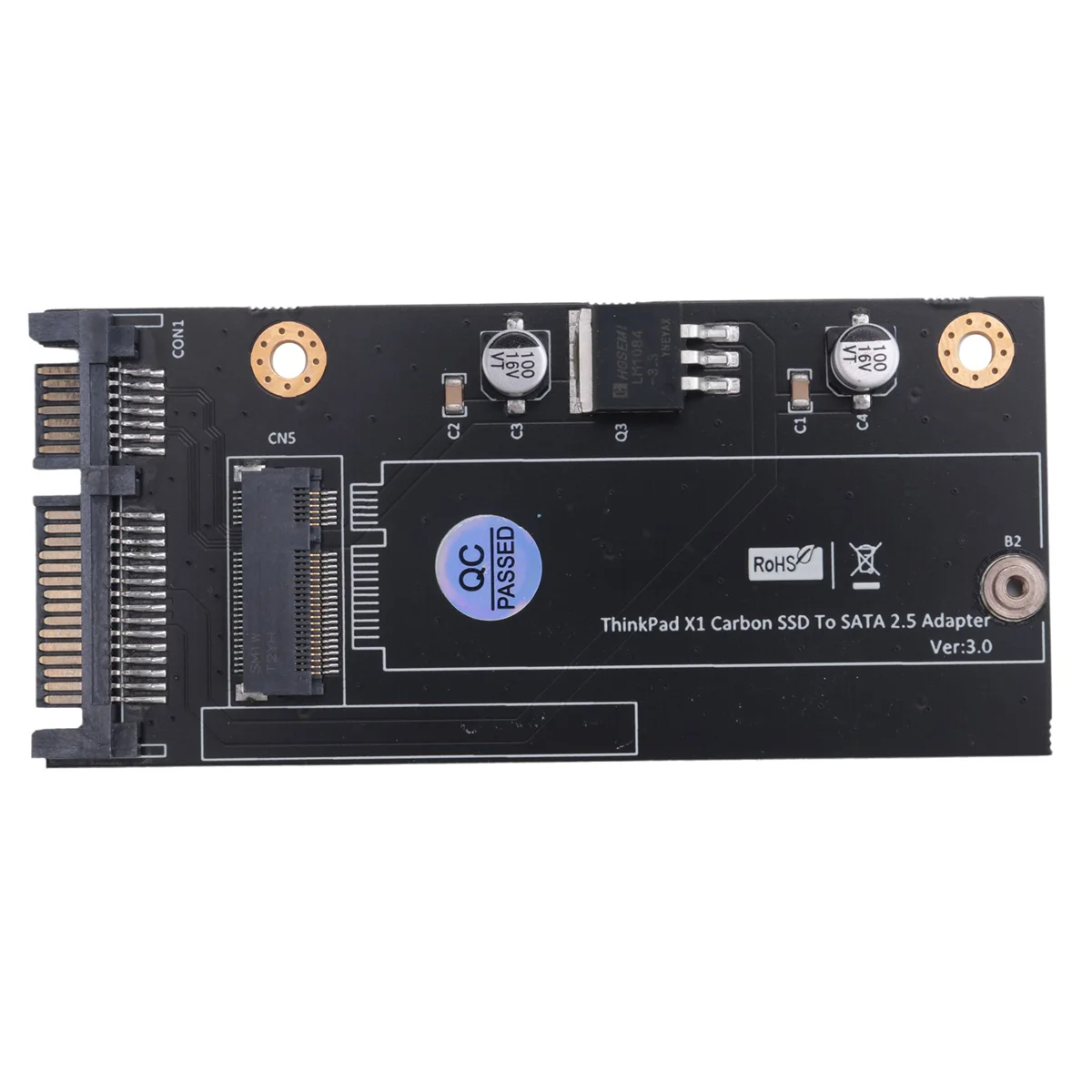 A67I 20 + 6-контактный конвертер SSD в SATA 2,5-дюймовый адаптер для Lenovo Thinkpad X1 Carbon
A67I 20 + 6-контактный конвертер SSD в SATA 2,5-дюймовый адаптер для Lenovo Thinkpad X1 Carbon
