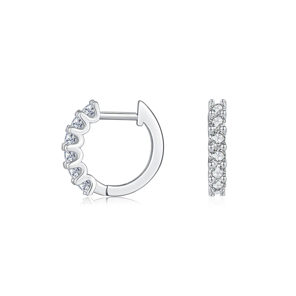 Apexelle Brand Trendy Jewelry 925 Sterling Silver Stud Earrings Sparkling Moissanite Hoop Earrings For Women Jewelry
Apexelle Brand Trendy Jewelry 925 Sterling Silver Stud Earrings Sparkling Moissanite Hoop Earrings For Women Jewelry