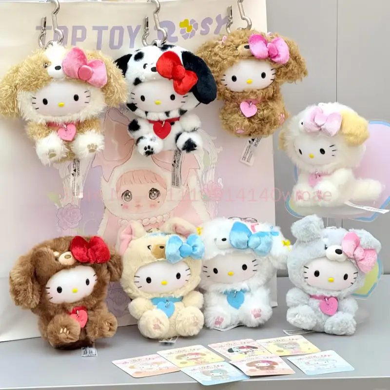 New Hello-Kitty Puppy Party Series Plush Blind Box Cute Fashion Doll Desktop Decoration Anime Peripherals Holiday Surprise Gifts
New Hello-Kitty Puppy Party Series Plush Blind Box Cute Fashion Doll Desktop Decoration Anime Peripherals Holiday Surprise Gifts