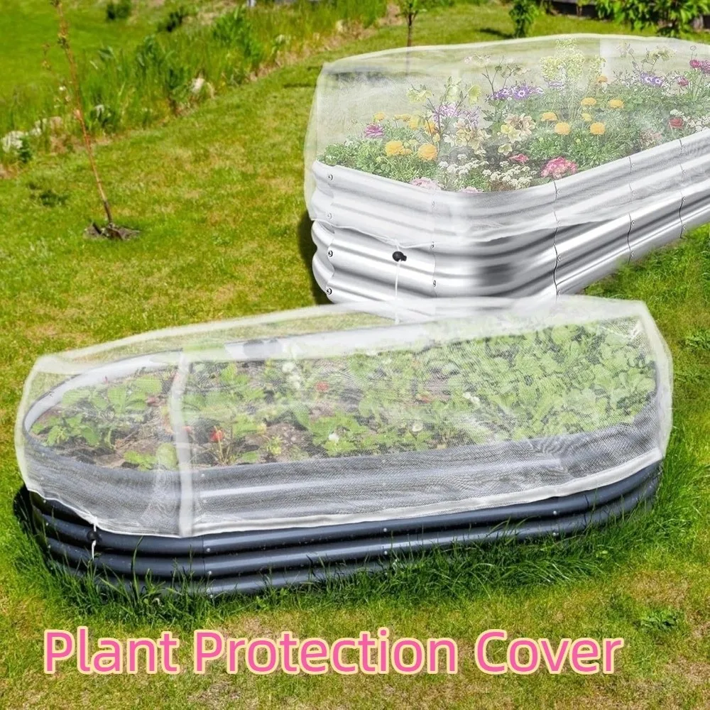 Rectangular Garden Insect Protection Net Mesh Breathable Plant Protection Cover Efficient Barrier Double Drawstring
Rectangular Garden Insect Protection Net Mesh Breathable Plant Protection Cover Efficient Barrier Double Drawstring