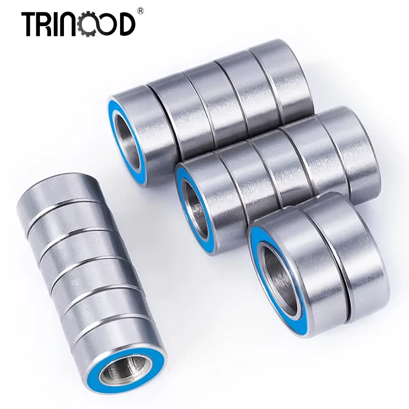 TRINOOD 18Pcs Blue Sealed Ball Bearings 3x6x2.5mm 5x9x3mm Wheel Hub Bearing Kit for 1/16 Mini-B RC Crawler Car Parts
TRINOOD 18Pcs Blue Sealed Ball Bearings 3x6x2.5mm 5x9x3mm Wheel Hub Bearing Kit for 1/16 Mini-B RC Crawler Car Parts