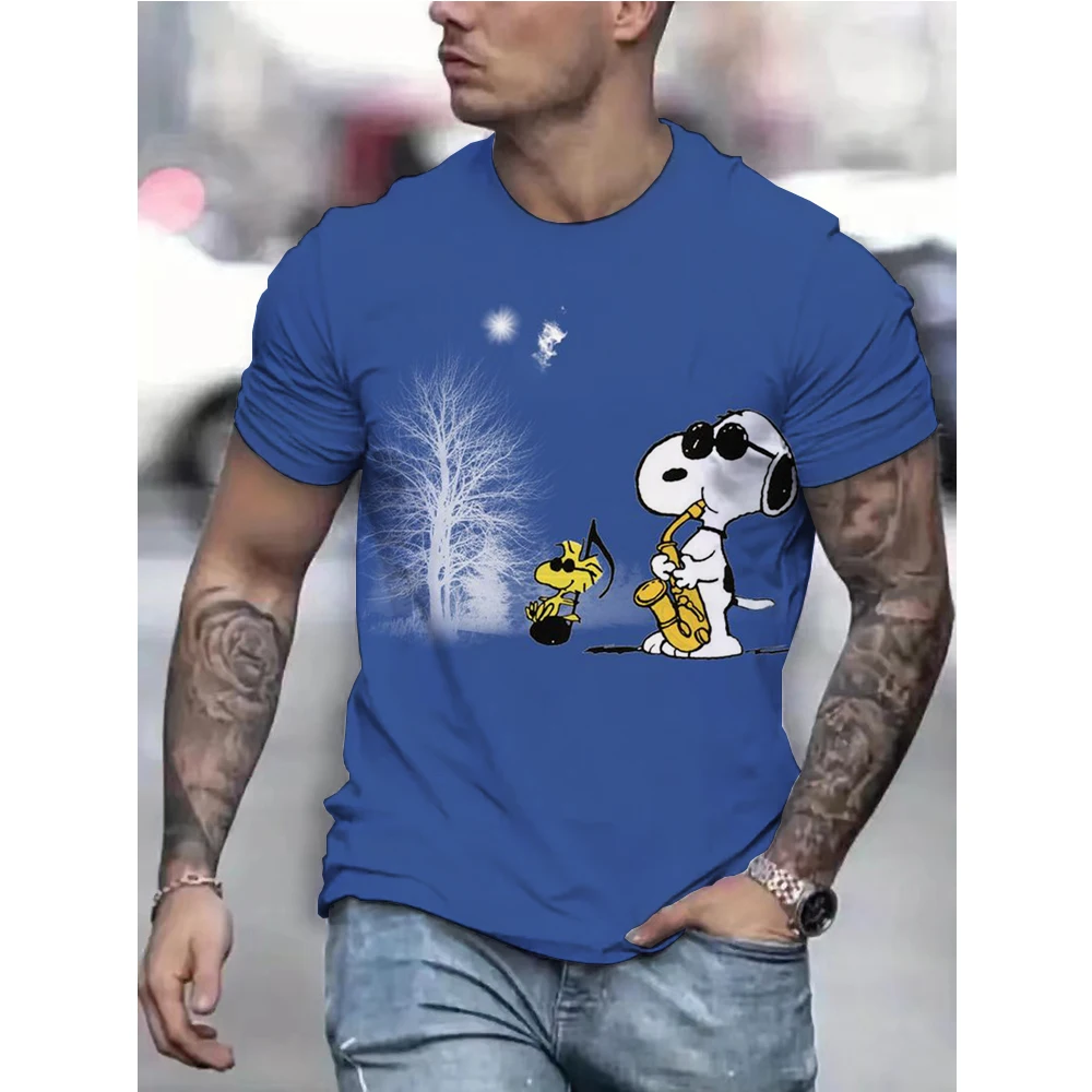 Men's Vintage T-Shirt American Personality Snoopy print Short Sleeved Women Tees Casual Plus Size Men Clothing Tops Kids
Men's Vintage T-Shirt American Personality Snoopy print Short Sleeved Women Tees Casual Plus Size Men Clothing Tops Kids