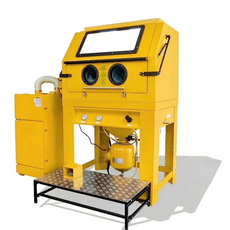 Factory Supply Sandblasting Machine For Cleaning Metal Mobile Sandblaster Sandblasting Pot dustless Blasting Machine For Sale
Factory Supply Sandblasting Machine For Cleaning Metal Mobile Sandblaster Sandblasting Pot dustless Blasting Machine For Sale