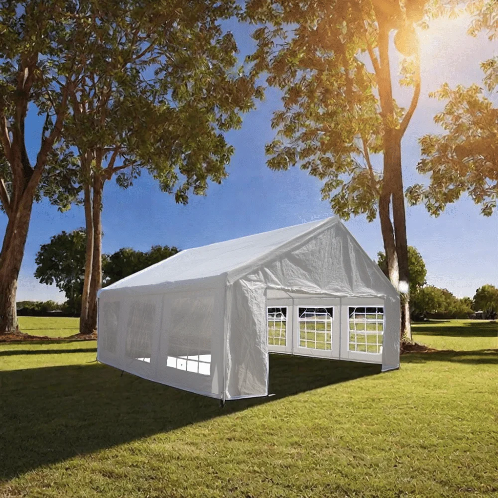 20x20 Heavy Duty Outdoor Wedding & Party Tent With Carry Bag For Events Carport BBQ Storage Shelter
20x20 Heavy Duty Outdoor Wedding & Party Tent With Carry Bag For Events Carport BBQ Storage Shelter