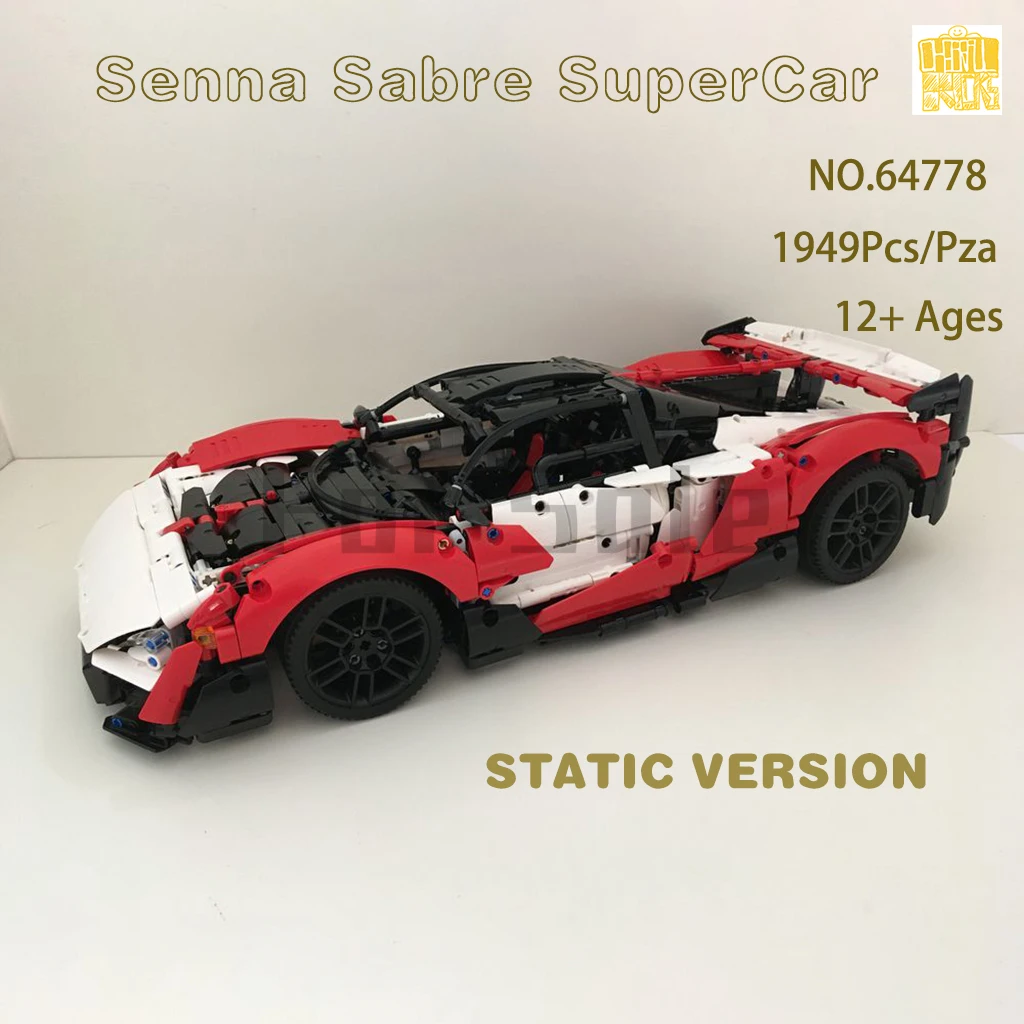 Moc 64778 Super Sports Car With PDF Drawings Building Blocks Bricks Kids DIY Toys Birthday Christmas Gifts
Moc 64778 Super Sports Car With PDF Drawings Building Blocks Bricks Kids DIY Toys Birthday Christmas Gifts
