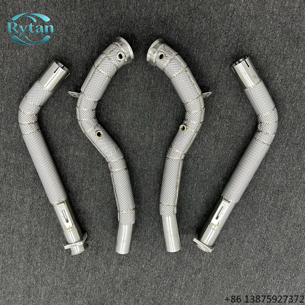 Rytan 304 Stainless Steel Performance Valvetronic Flow Straight Pipes Downpipe Exhaust System for W464 G500
Rytan 304 Stainless Steel Performance Valvetronic Flow Straight Pipes Downpipe Exhaust System for W464 G500